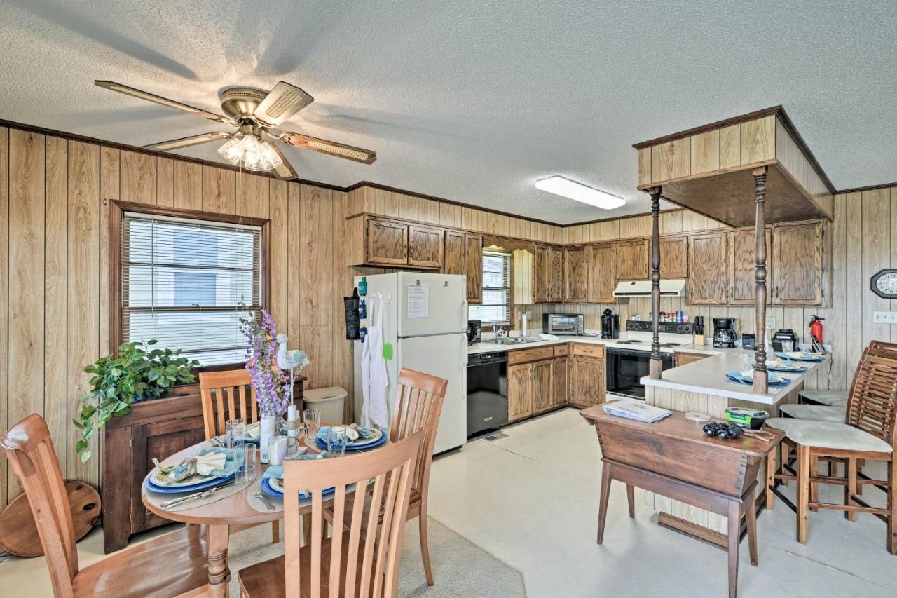 Pet-Friendly Second Row House Steps To Beach! Holden Beach Exterior photo