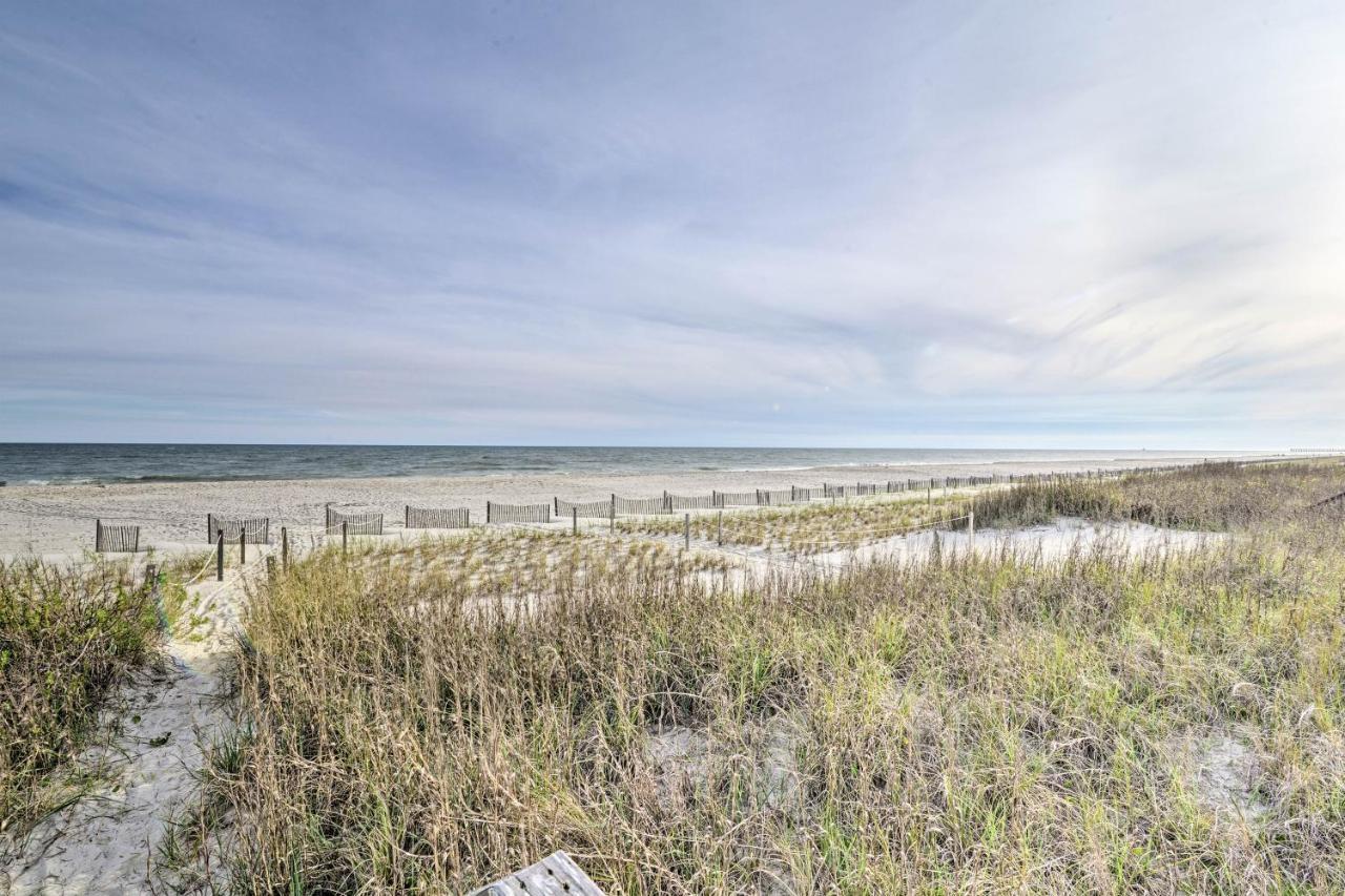 Pet-Friendly Second Row House Steps To Beach! Holden Beach Exterior photo